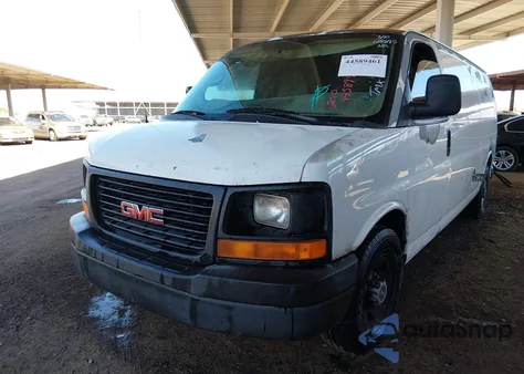 2010 GMC Savana 3500 Work Van from USA, damaged, VIN 1GT2GUBG6A1125893